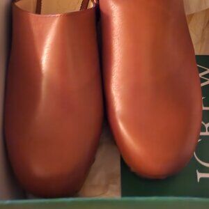 J crew 7.5 Grace leather convertible clog